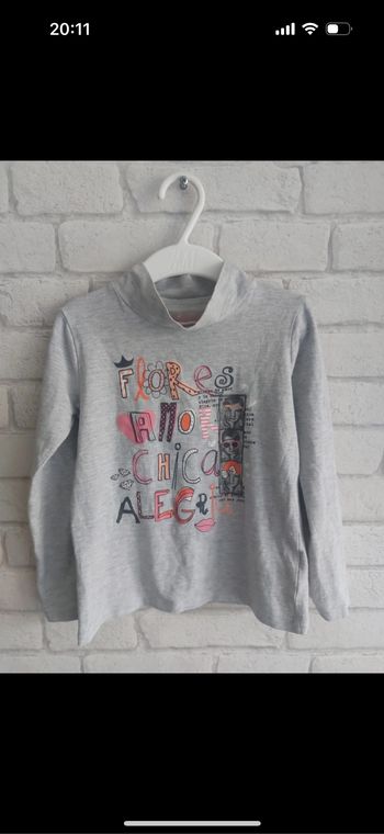 Haut manches longues Lisa Rose taille 6 ans