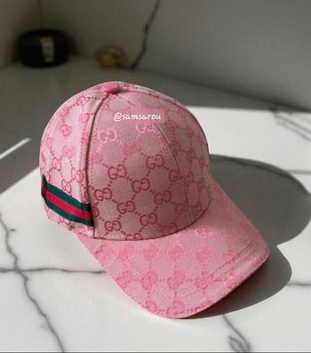 Casquette Gucci classique bandes