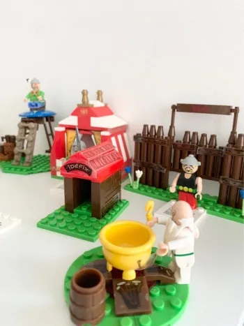 Lot de construction Astérix - blocs de construction compatible lego