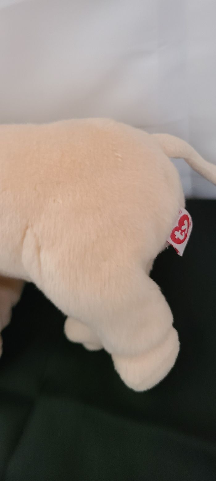 Peluche TY Beanie Buddy 11" Wilbur le cochon Charlotte's Web Beanbag 2006 à la retraite - photo numéro 6