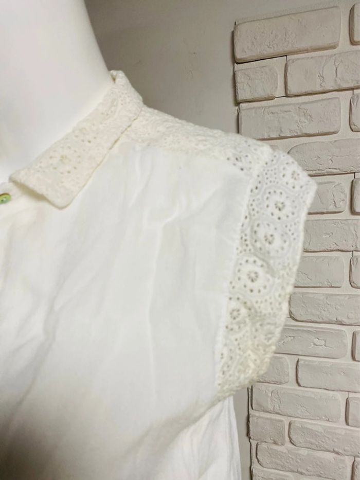 Chemise Zara XS avec dentelle - photo numéro 2