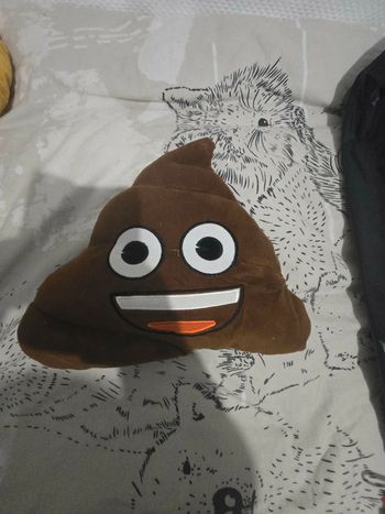 peluche emoji crotte