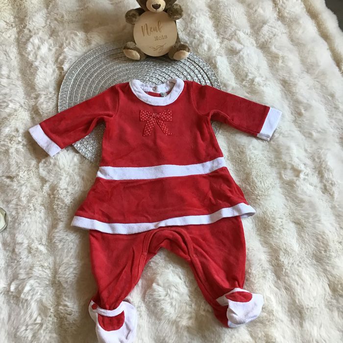Pyjama velours Noël