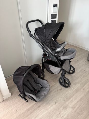 Poussette + siège auto bébé