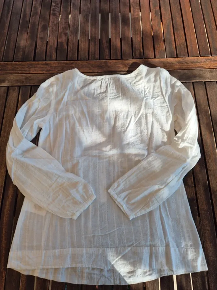 Blouse en coton Grain de Malice T.38 - photo numéro 4