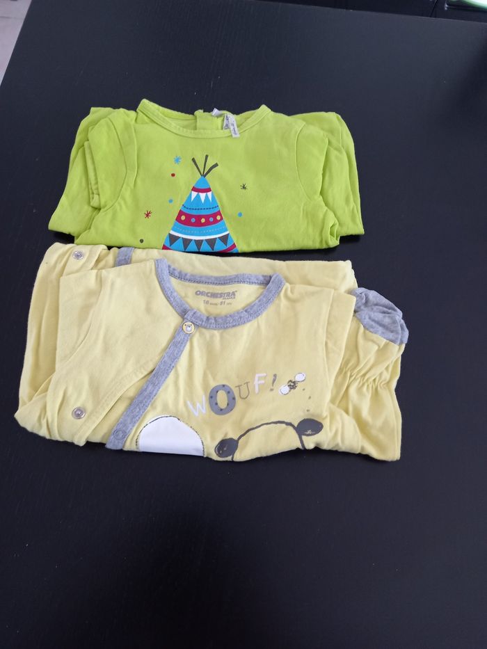 Pyjamas légers garçon 18 mois
