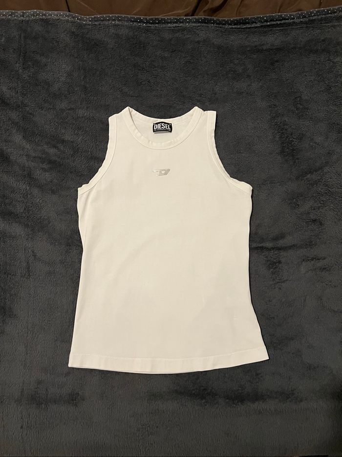 Débardeur diesel blanc