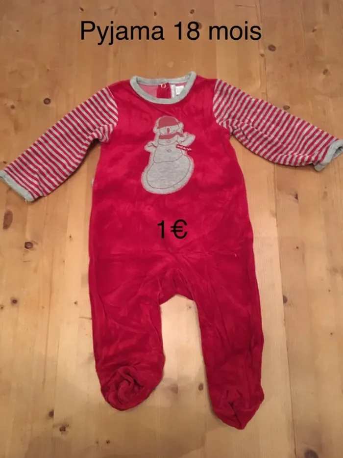 Pyjama 18 mois