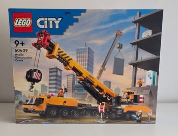 LEGO City 60409 - La grue de chantier mobile jaune

