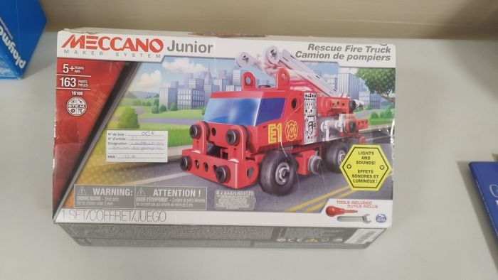 Mécano camion de pompier