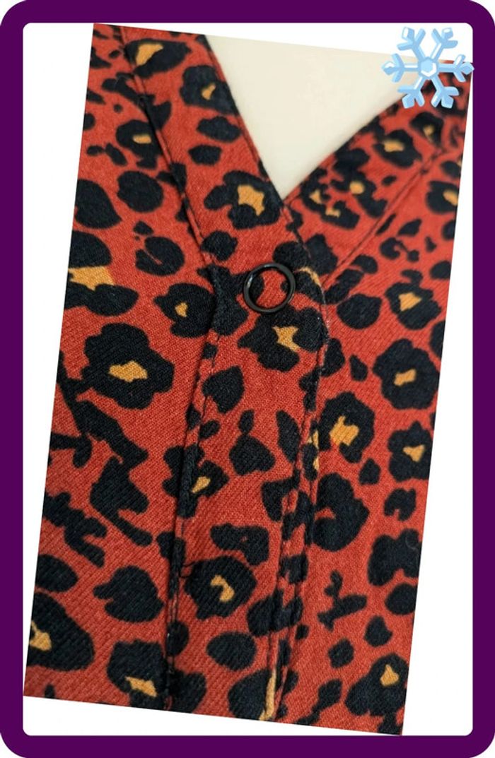 Robe d'hiver léopard pour automne ou hiver - photo numéro 6