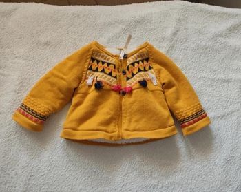 Ensemble gilet robe 3 mois