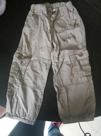 Pantalon gris Kidkanai 3 ans
