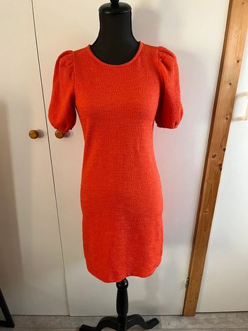 Robe orange Zara taille M 38