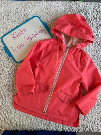 Veste imperméable Kiabi 4 ans