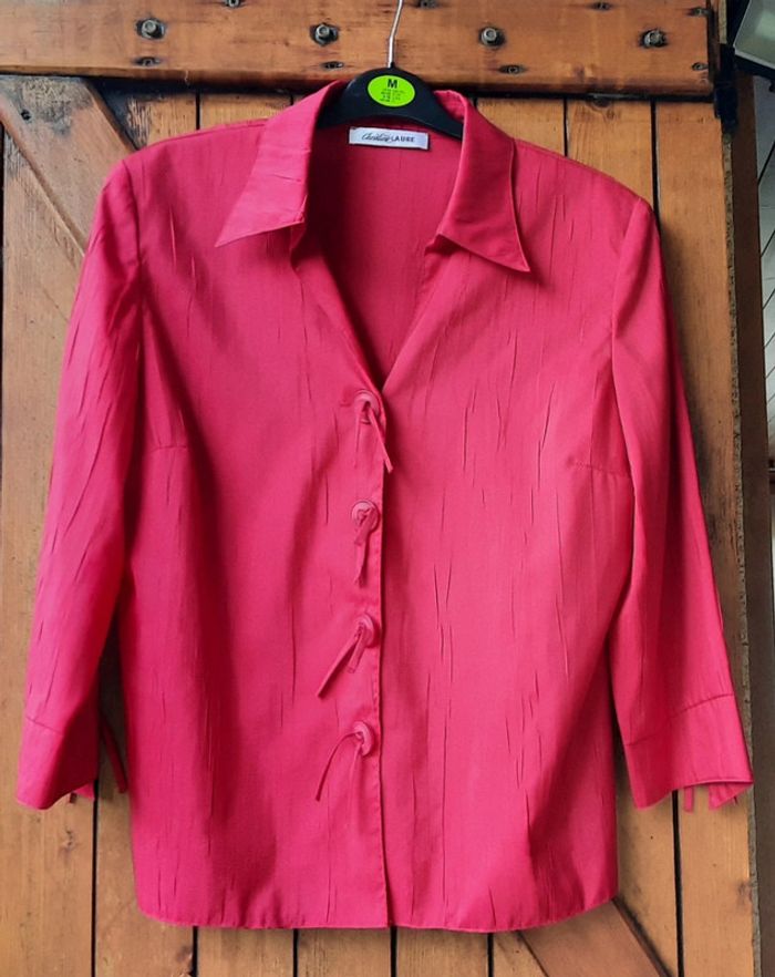 Blouse rouge Christine Laure, taille 38