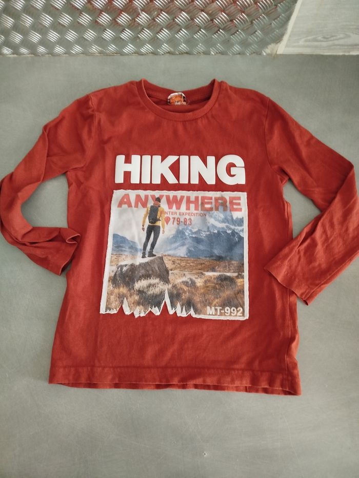 Tee-shirt garçon manche longue