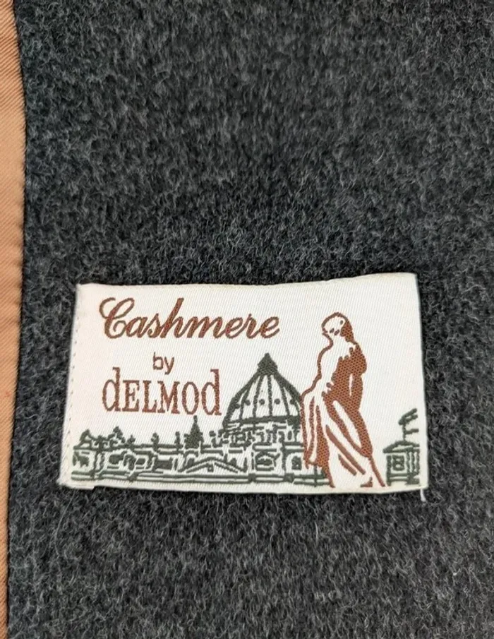 Manteau long 30% cachemire - Cashmere by Delmod - Woolmark - taille 40 - photo numéro 6