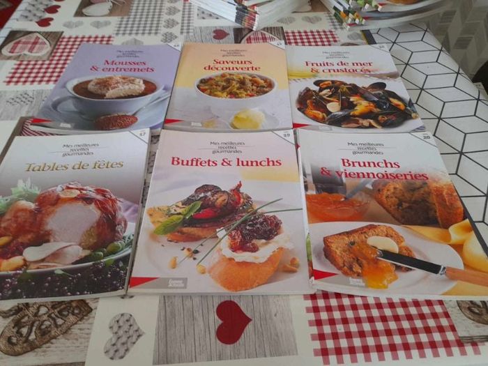 lot livre de cuisine