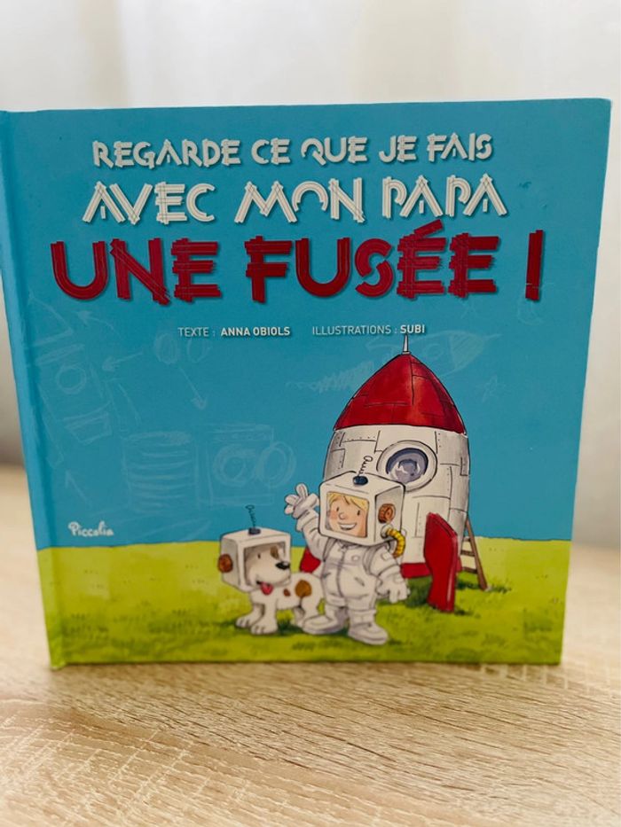 Une fusée avec mon papa