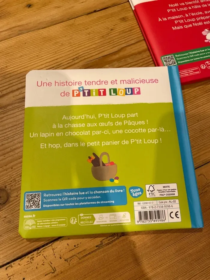 P’tit loup fête Pâques - photo numéro 2