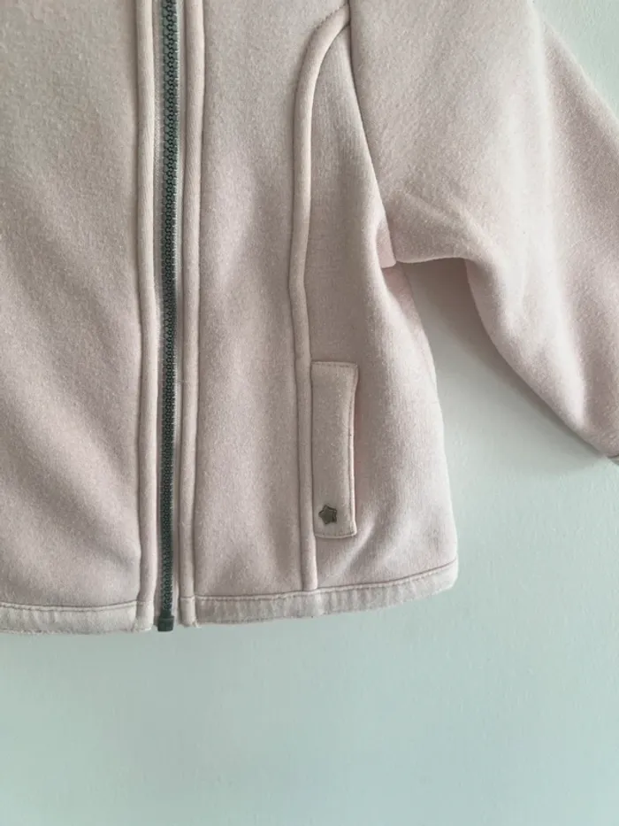 Veste rose broderie argenté tape à l’œil - photo numéro 3
