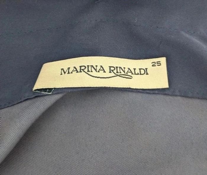 Manteau léger veste d'été marine - Marina Rinaldi - taille 25 (FR48/50) - photo numéro 4