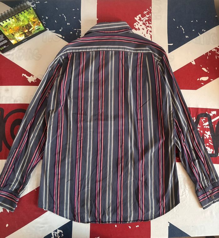 Chemise à rayures Eden Park - Taille L - photo numéro 11