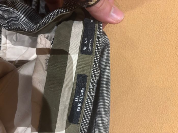 Pantalon Zara blanc/noir 46 - photo numéro 2