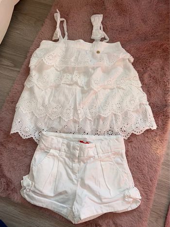 Ensemble fille lili gaufrette 8/10 ans