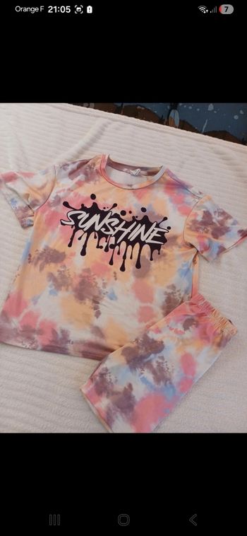 Ensemble fille taille 6 ans