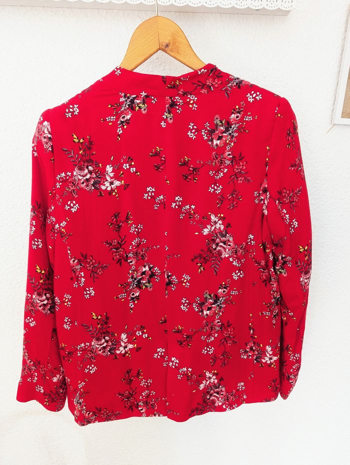 Veste tailleur fleurie - photo numéro 5