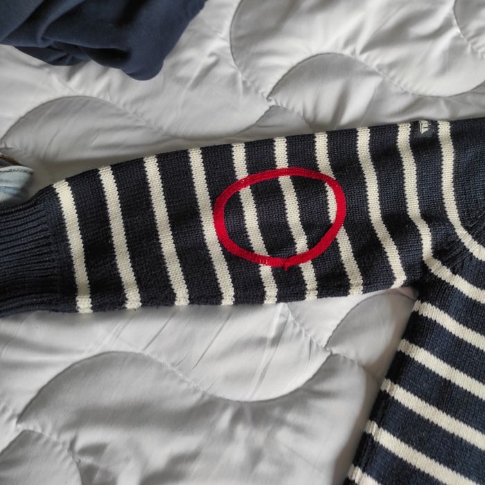 Pull marine taille 10 ans Hublot - photo numéro 7