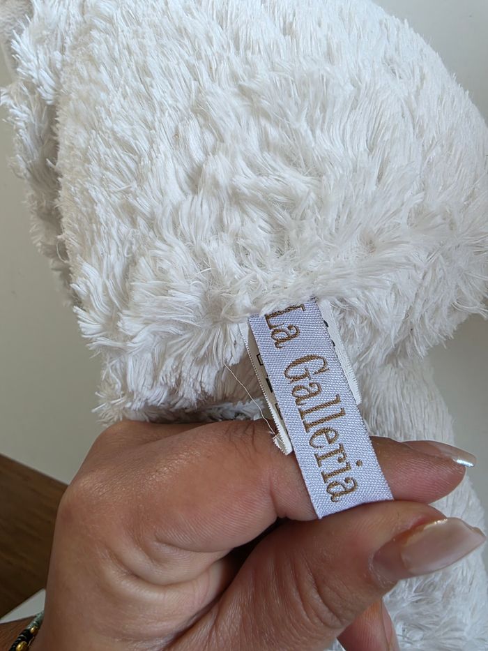 Peluche Licorne blanche La Galleria - photo numéro 5