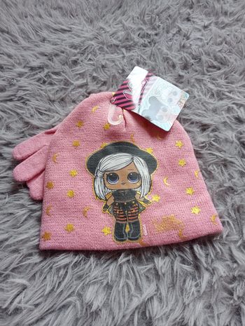 Bonnet + Gants LOL Surprise neuf