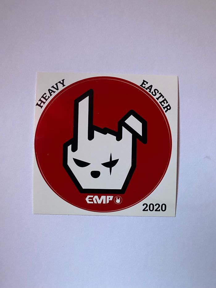 Stickers rock / métalleux spécial Pâques