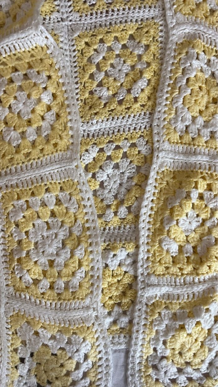 gilet jaune et blanc FAIS MAIN ! - photo numéro 3