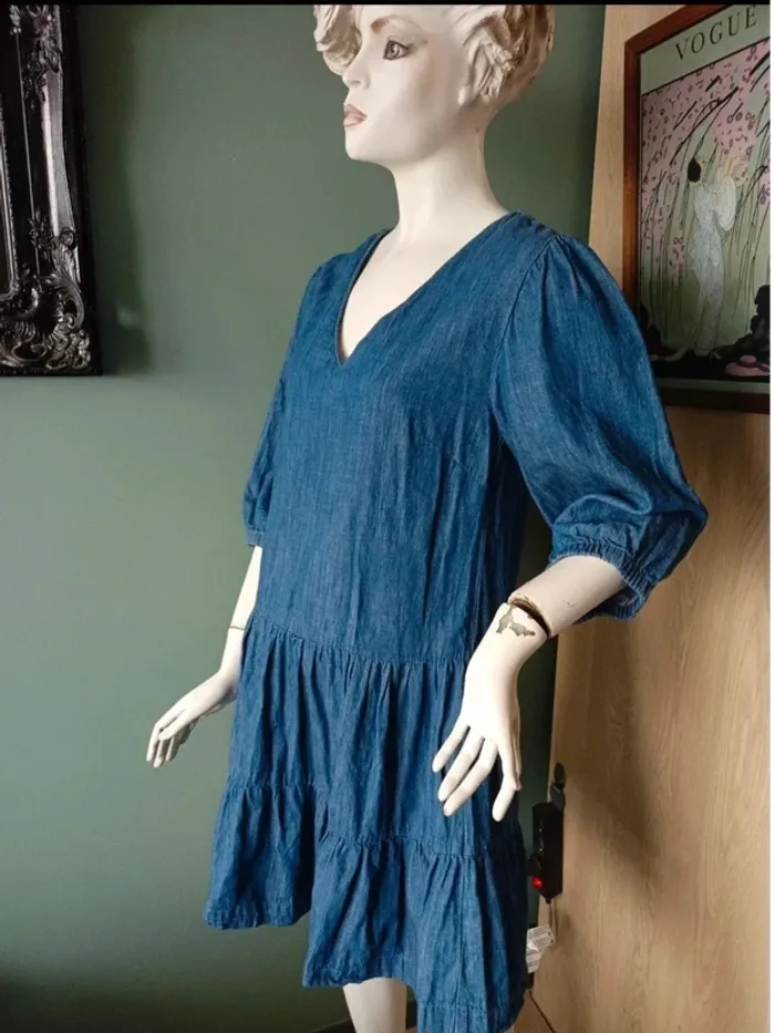 Robe en jean foncée Gémo 36 - photo numéro 7