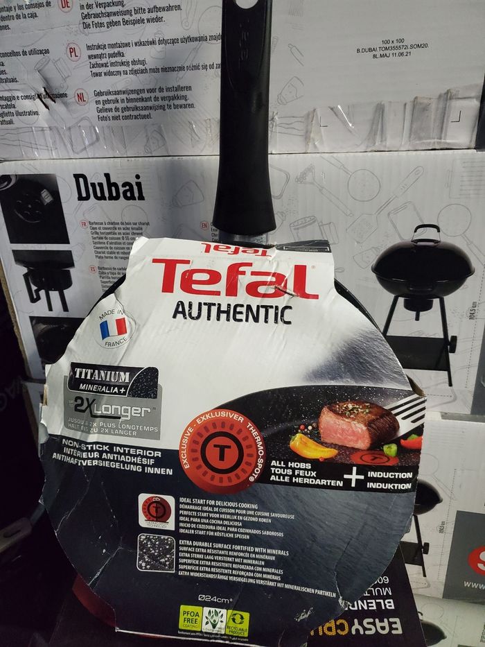 Sauteuse TEFAL Authentic 24cm Tout Feux et Induction.