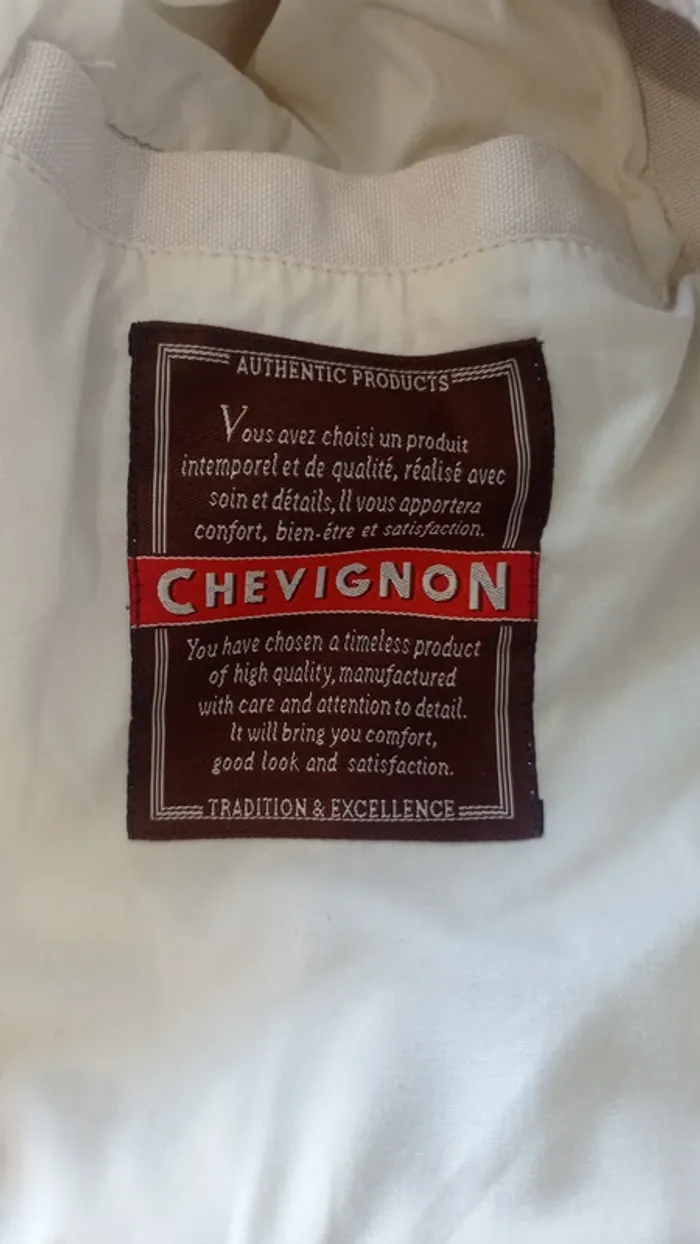 Veste Chevignon Vintage Années 90 – Taille L - photo numéro 3