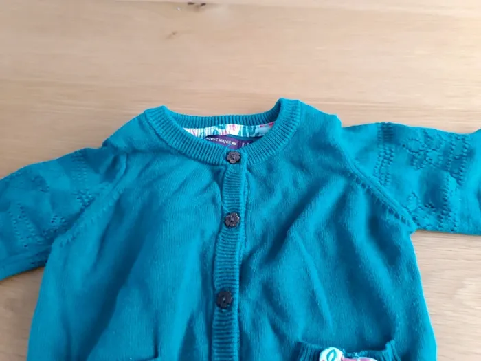 Gilet sergent major 9 mois 71 cm - photo numéro 2