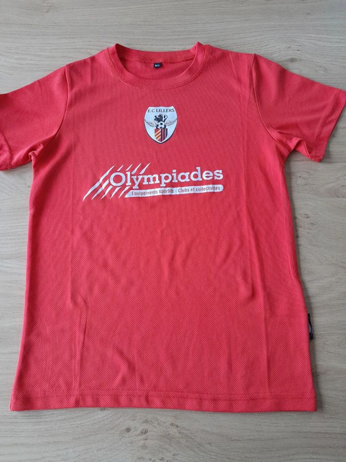 Tee shirt foot 9 11 ans FC Lillers