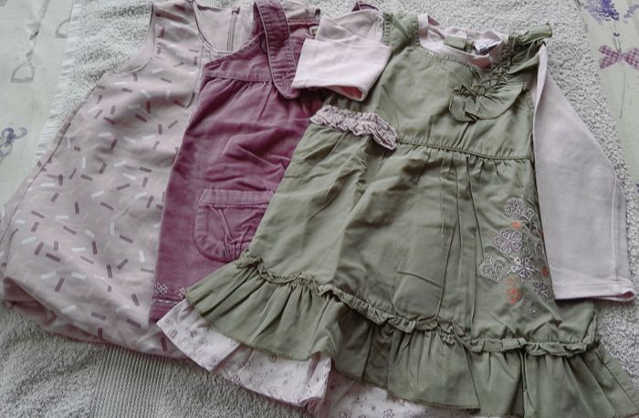 Lot de 3 robes