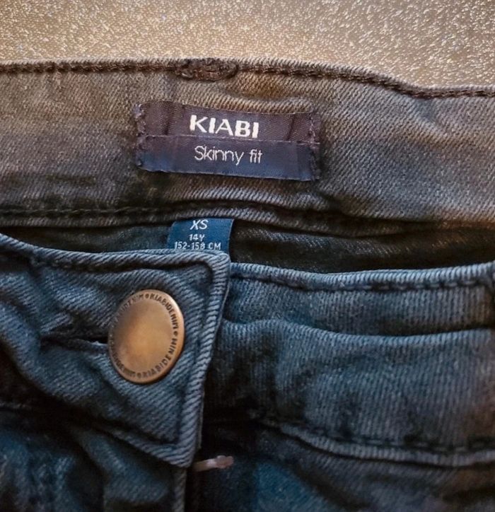 Jean gris foncé/noir - photo numéro 3