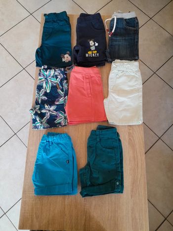 Lot de 8 shorts (24mois/2ans)