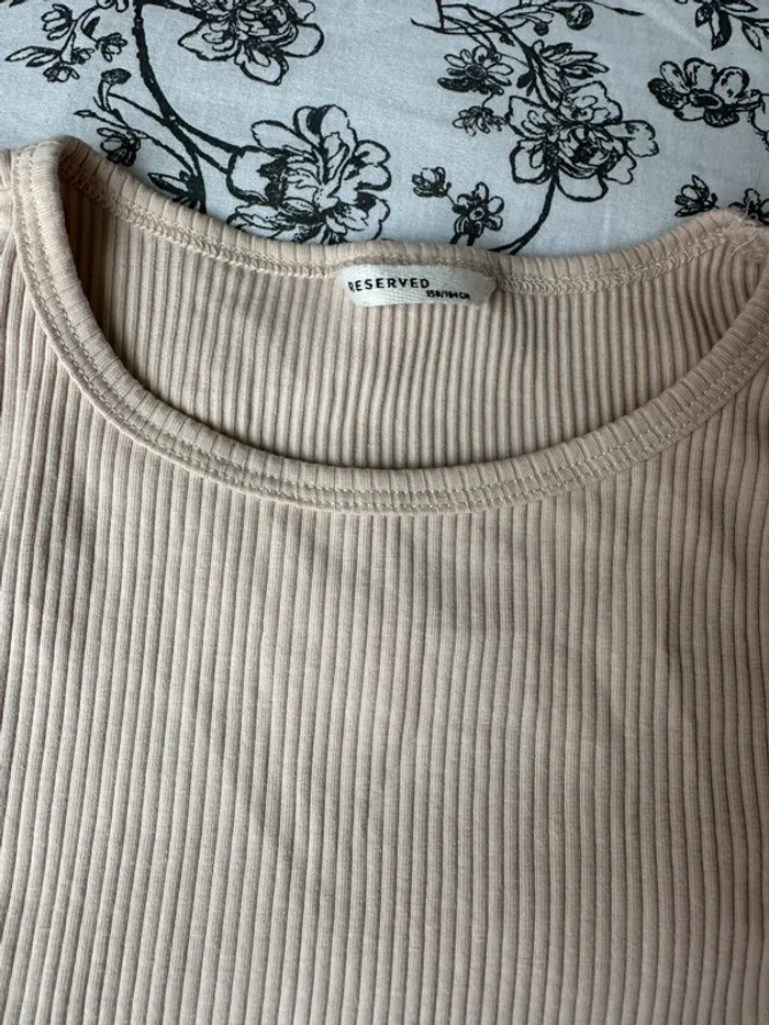 Haut beige Reserved 13 ans - photo numéro 2