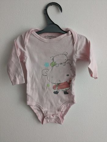 Body rose 6 mois kitchoun