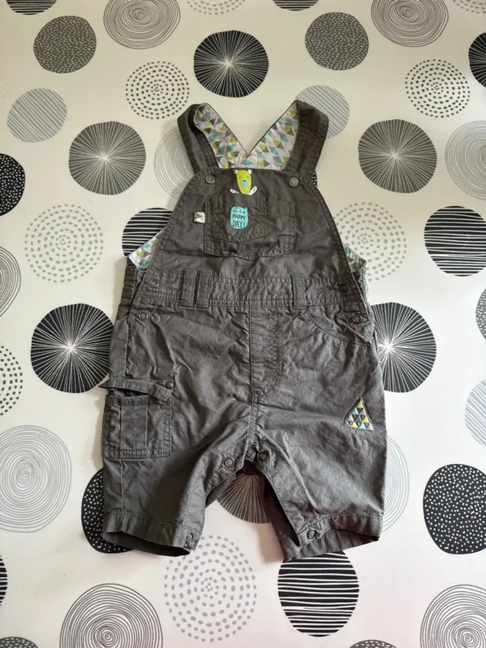Salopette short