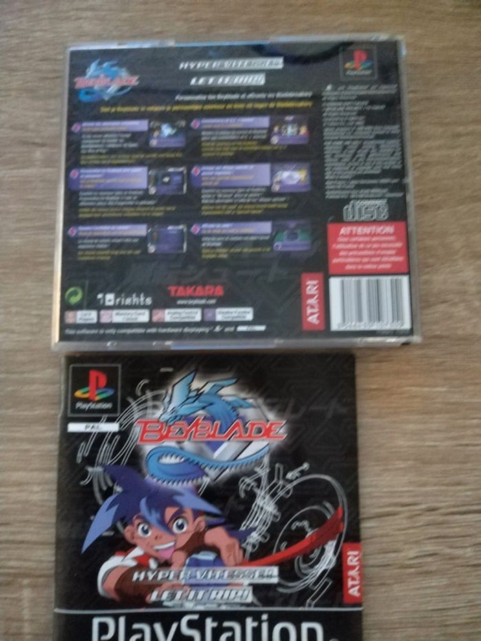Jeu ps1 beyblade - photo numéro 3