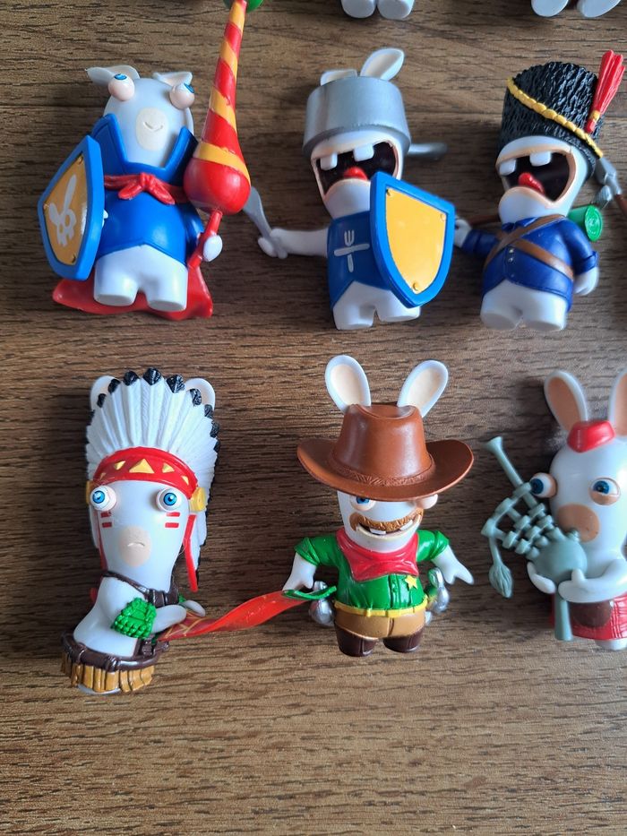 Lot figurine lapin cretin - photo numéro 3